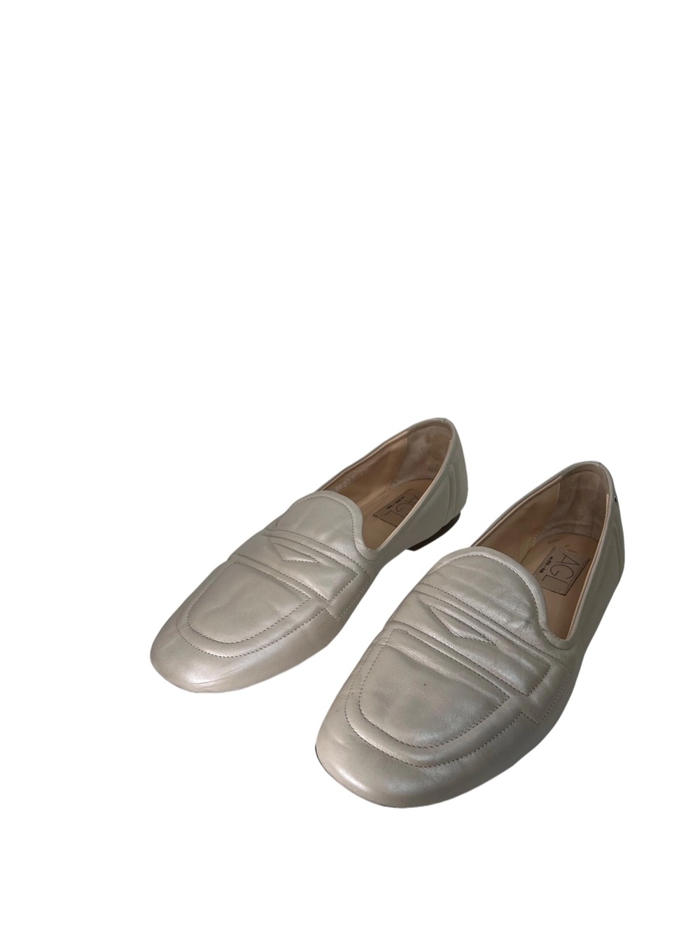 AGL Cher Stitch Leather Penny Loafer Pearl Leather Slip-On Shoes EU 40 - Picture 11 of 13